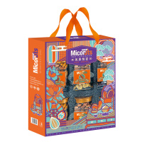 美荻斯美果悦宴1066g巴旦木核桃杏核波斯枣提子干黄蕉干坚果礼盒 1盒