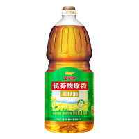 金龙鱼一级压榨低芥酸非转基因原香菜籽油1.8L 1桶