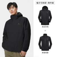 骆驼(CAMEL)三防冲锋衣户外登山服防水防风防污三合一男女同款 119系列 1件