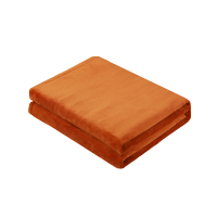 向物电热盖毯小型暖身毯单人电热毯1.5*0.85m复古焦糖色1条