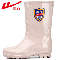 回力成人雨鞋863雨靴防水鞋胶鞋套鞋水靴1双