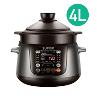 苏泊尔4L电炖锅智能全自动炖煲汤锅电砂锅陶瓷煮粥TG40YC5 1台