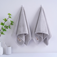 无印良品7A抗菌强力吸水毛巾WY1107-2灰色(双条装)