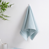 无印良品蜂巢全棉毛巾MJ-zu0655蓝色1条