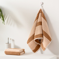 无印良品瞬吸毛巾MJ-zu0630棕色毛巾2条