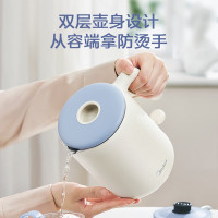 美的(Midea)电水壶迷你小型便携电热水壶双层防烫内胆0.6L 1个