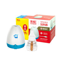 彩虹电热液体蚊香器+蚊香液(拖线)5130新旧包装随机发货1盒