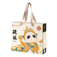 稻香村黑芝麻桃酥800g熊猫礼盒款特色糕点休闲点心1盒
