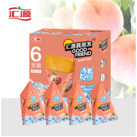 汇源 真朋友复合果汁饮料60ml*6支/盒*50箱 桃子味 果味冰棒冰沙调酒