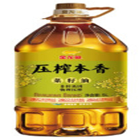 金龙鱼 本香压榨菜籽油5L(非转基因)