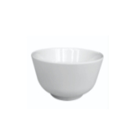 陶瓷直碗 白色 米饭碗面碗 可微波炉使用 家用餐具