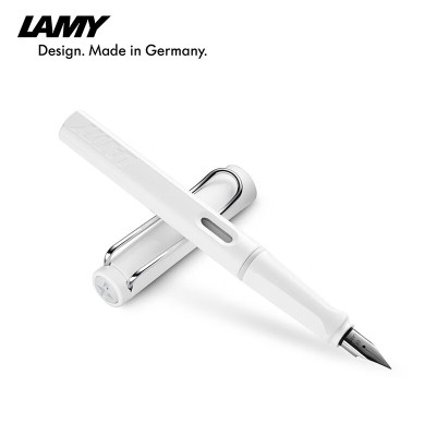 凌美(LAMY)Safari EF尖钢笔0.5MM(单位:支)白色