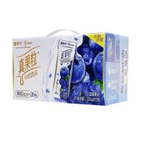 蒙牛(Arla)蒙牛真果粒牛奶饮品(蓝莓味) 送礼佳品 250gx12盒礼盒装