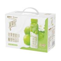 蒙牛真果粒牛奶饮品整箱礼盒装 [茉莉风味+青提果粒]230g*10瓶