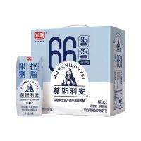 光明莫斯利安巴氏杀菌风味酸奶限糖控脂 低脂减25%蔗糖 200g*12盒