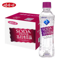 娃哈哈苏打水 无气甜味柠檬味饮品350ml*12瓶