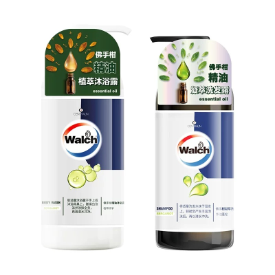 威露士佛手柑凝萃洗发露500ml+ 威露士佛手柑精油沐浴露600ml