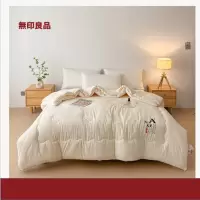 无印良品 A类大豆纤维被(A+缎条)200×230