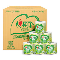 心相印卷纸茶语系列卷筒纸BT2610卫生纸巾4层*200g*27卷