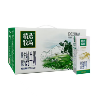 蒙牛精选牧场高钙纯牛奶250ml*12