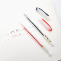 爱好 0.38全针管 黑色 中性笔签字笔12支装