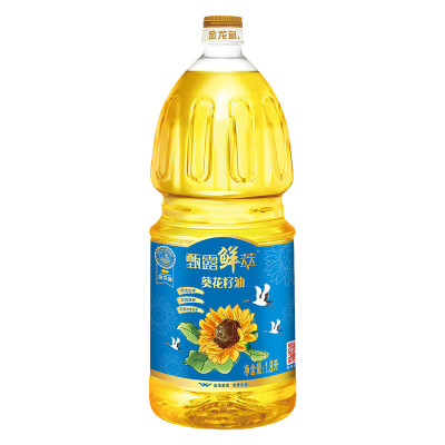 金龙鱼甄露鲜萃葵花籽油1.8L/瓶