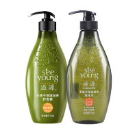 滋源无患子保湿滋养洗头水535ml(中干性) +滋养护发素535ml(中干性)