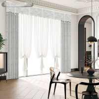 卧室客厅高级感法式窗帘