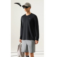 安踏长袖T恤速干透气运动上衣