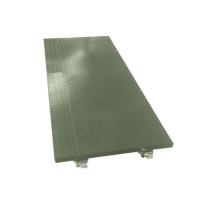 华盾墨绿色冷轧钢板托盘100 *60*5cm下装4个万向滚轮最大承重1000KG