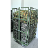 华盾野战移动笼式货架 70*60*170cm