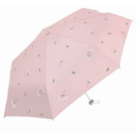 天堂伞遮阳防紫外线五折胶囊款小巧53071E随风而至