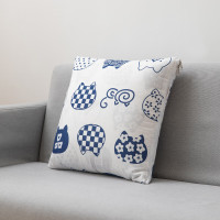 無印良品“招财猫”抱枕被MJ-Q2023-307 合起-40×40cm打开110*150cm