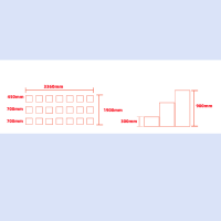 嘉御思鸿移动伸缩活动看台21座(3层*7位不含过道 )含安装 货期20天