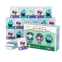 心相印三丽鸥IP款手帕24包/条*4条PC630-4T