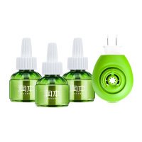 润本电热蚊香液驱蚊水套装1个加热器+瓶蚊香液 1套