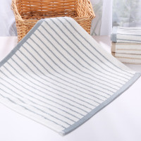 洁丽雅提花条纹方巾34*34 6449 1条