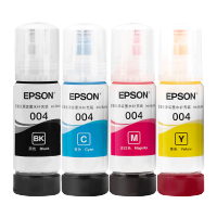 爱普生墨水004号四色套装适用打印机L1218 1套