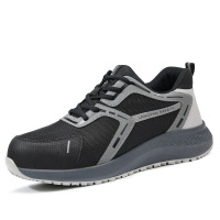 狼探劳保鞋防砸防刺穿耐磨款工作防护鞋G228LT 1双