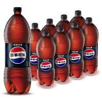 百事可乐无糖Pepsi碳酸饮料2L×8瓶 1箱