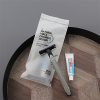 酒店剃须刀灰色注㬵刀+8克须膏