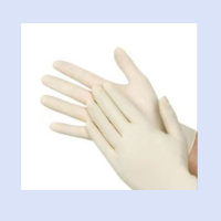 卓亚一次性使用灭菌橡胶外科手套8.5寸麻面有粉 1双