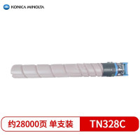柯尼卡美能达碳粉蓝色TN328C打印量约28000页适用C300i C360i 1个
