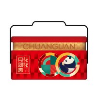 川冠 团团圆圆月饼680g 1盒