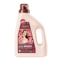 蔬果园天然香乌木玫瑰柔护洗衣液2kg 2瓶