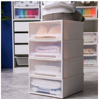 禧天龙塑料收纳箱24升中号 43.5*45*19.5cm单层 4层1套