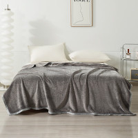 無印良品雪尼尔加厚毯180*200*0cm 1条