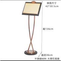 A3海报架导向牌指示牌画面42*20cm