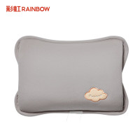 彩虹免洗亲肤绒插手电热暖手宝 灰色