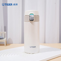 虎牌保温杯360ml奶油雪糕白